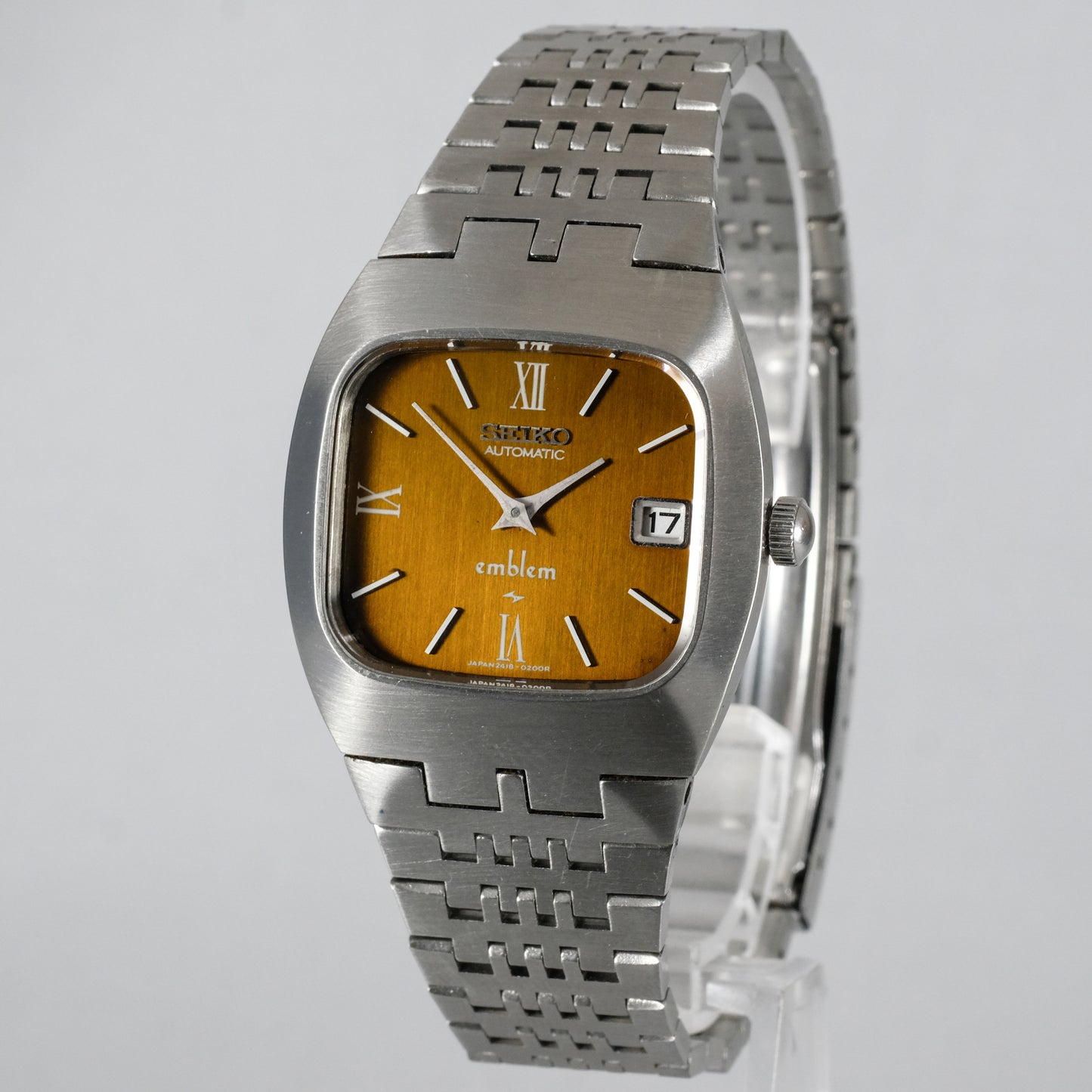 1976 Seiko Emblem 2418-3020