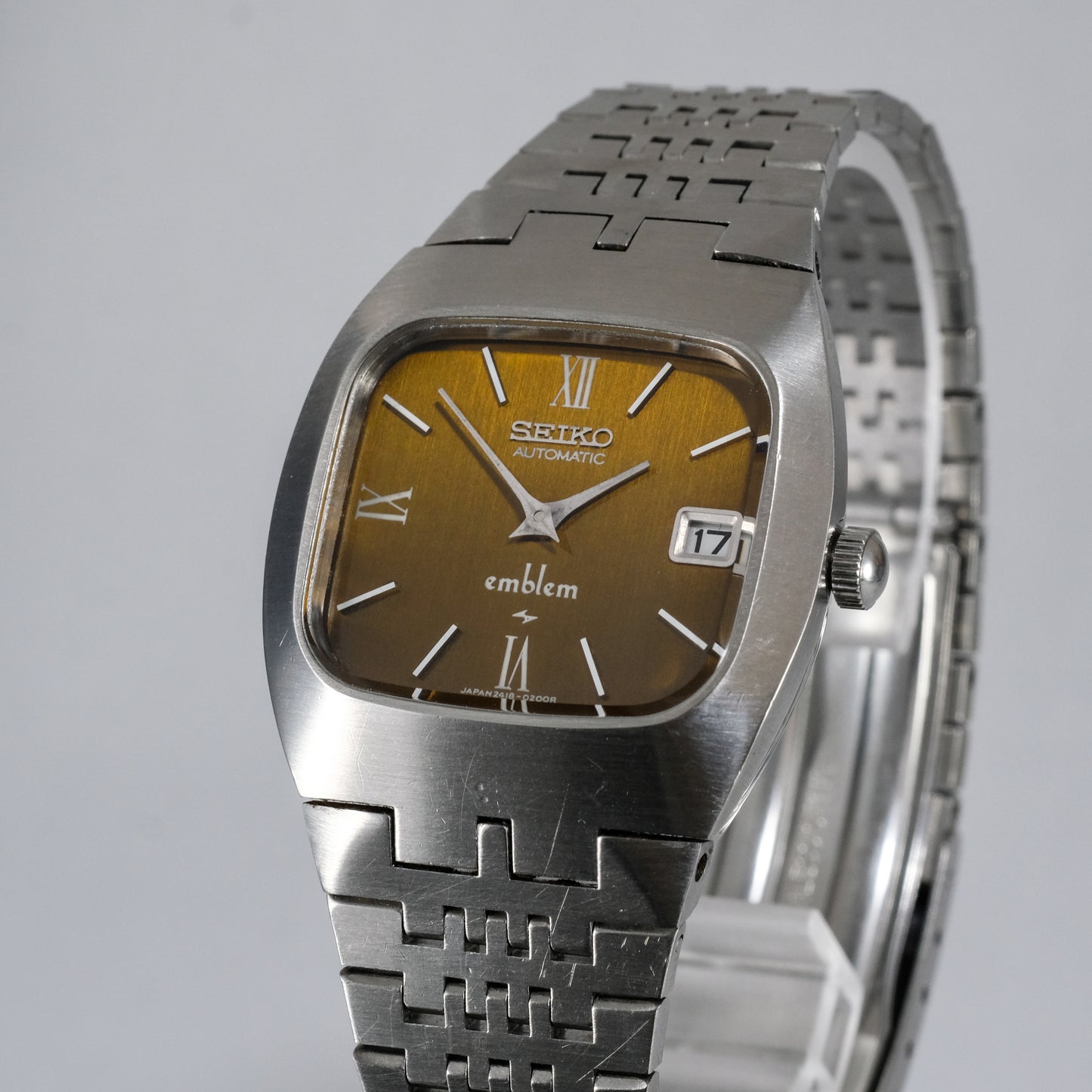 1976 Seiko Emblem 2418-3020