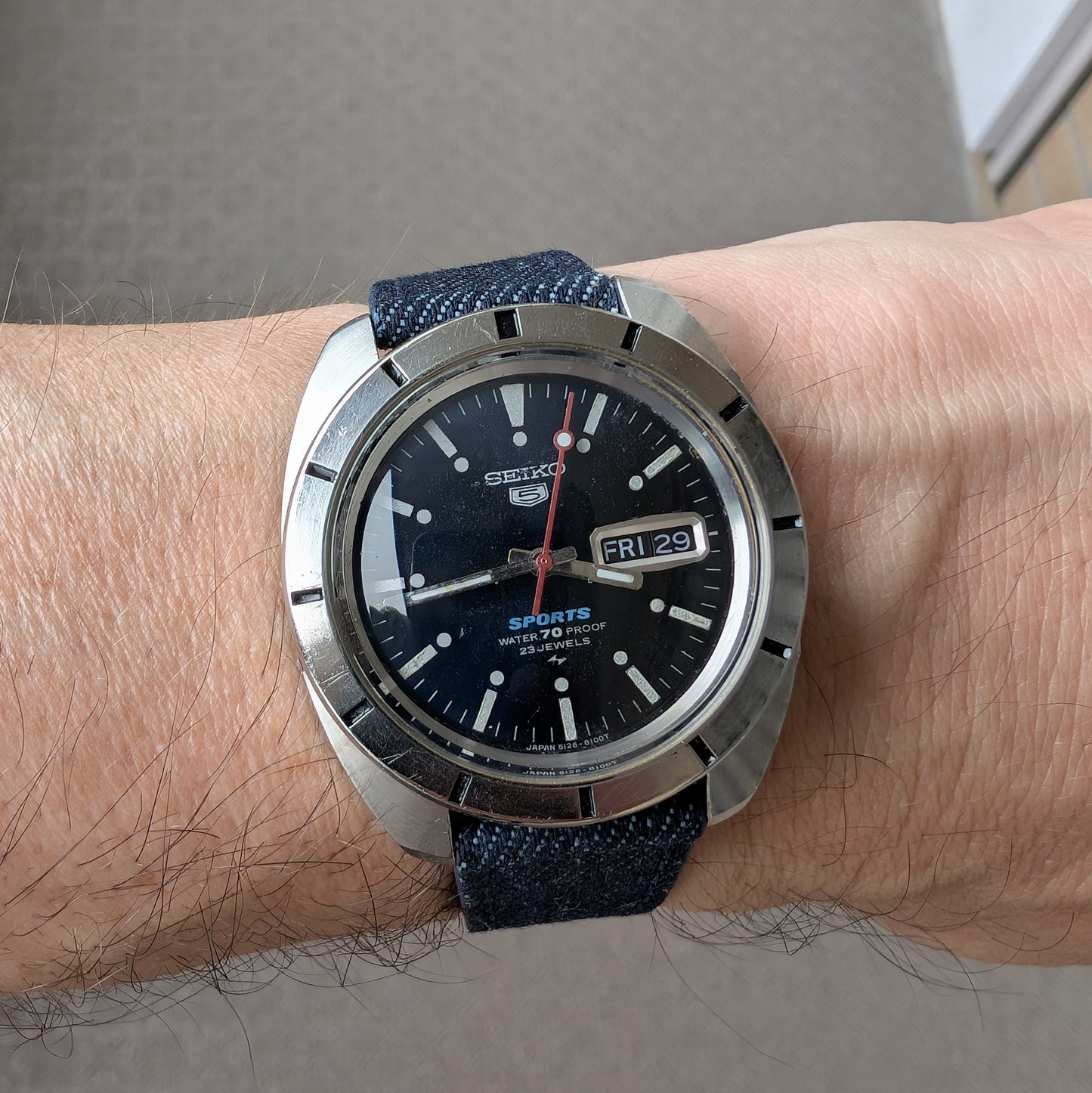 1968 Seiko 5 Sports 5126-8100