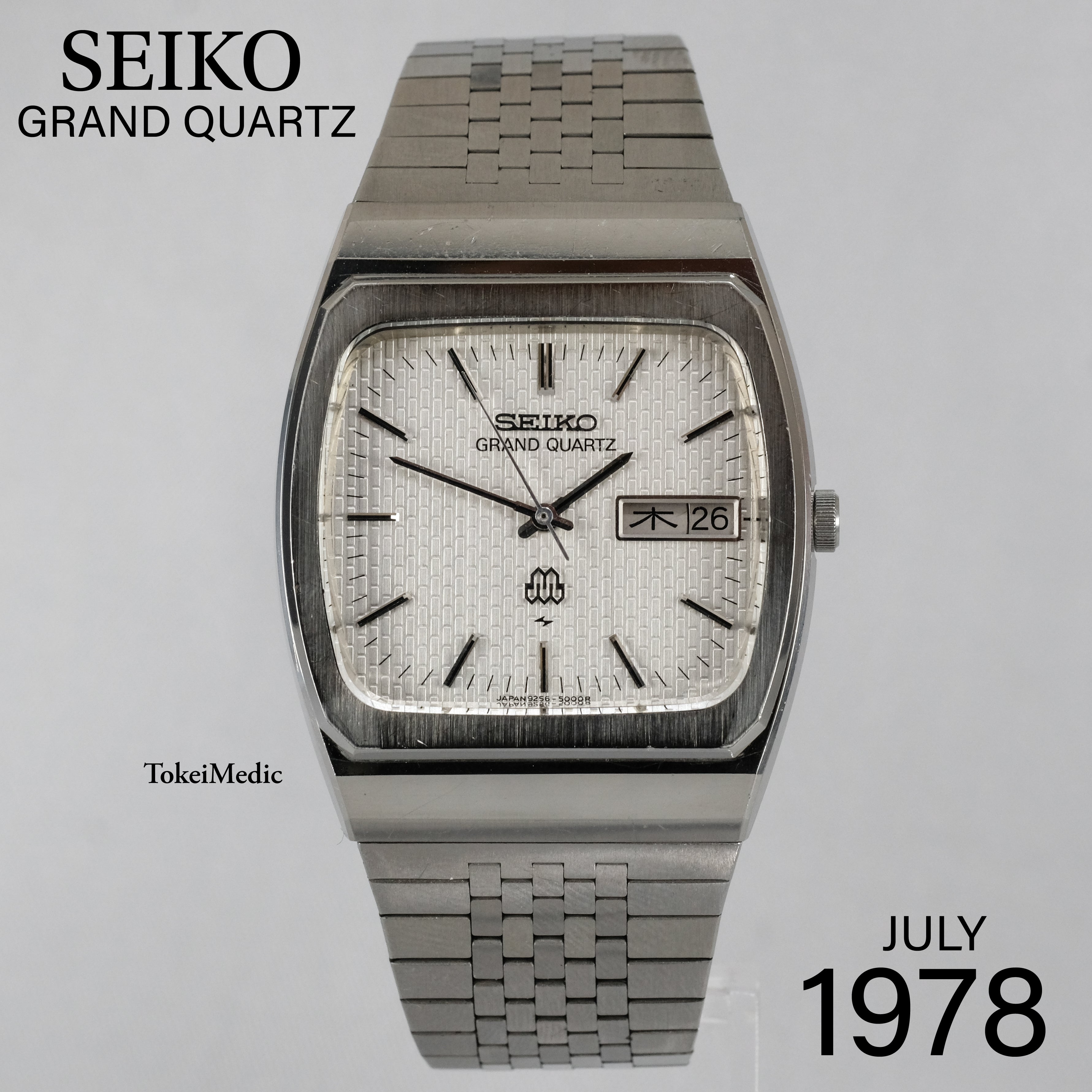 1978 Seiko Grand Quartz 9256-5010 – TokeiMedic