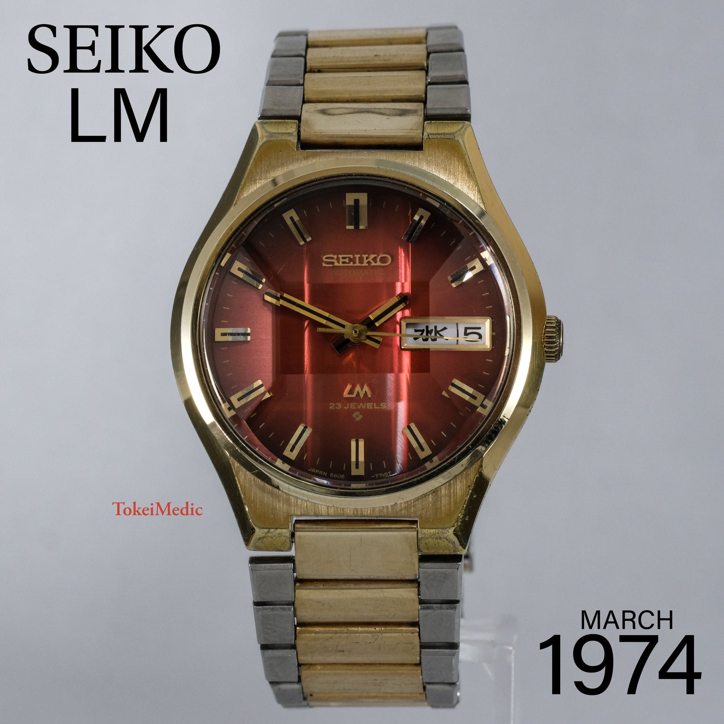 1974 Seiko LM 5606-7350