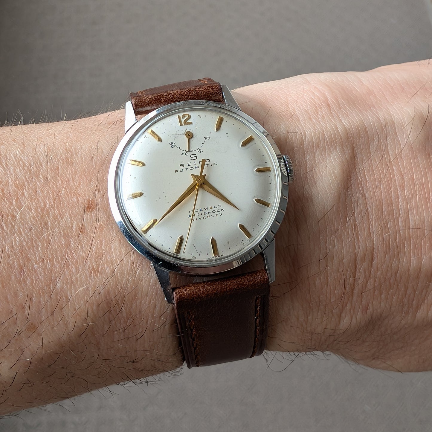 1957 Seiko Automatic 11A Indicator 14043