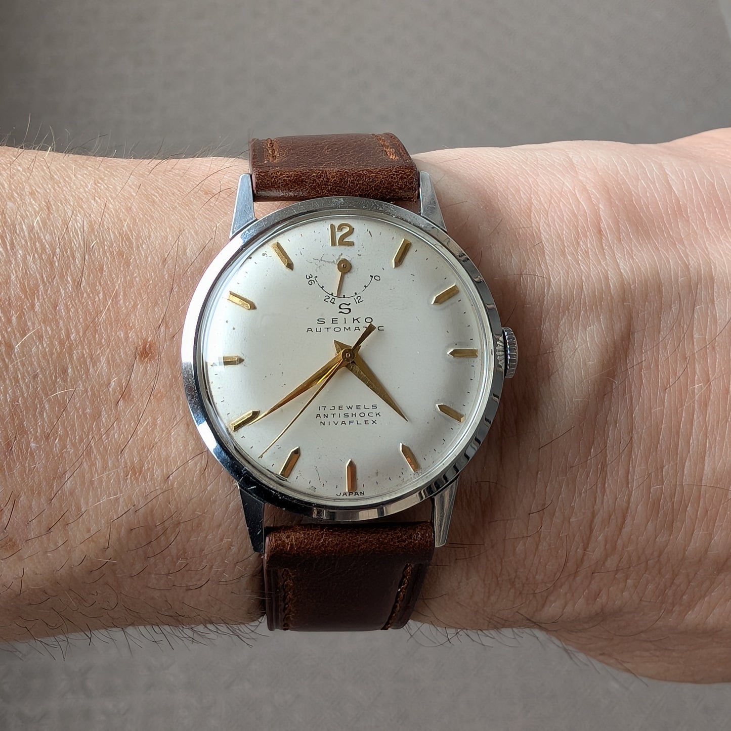 1957 Seiko Automatic 11A Indicator 14043