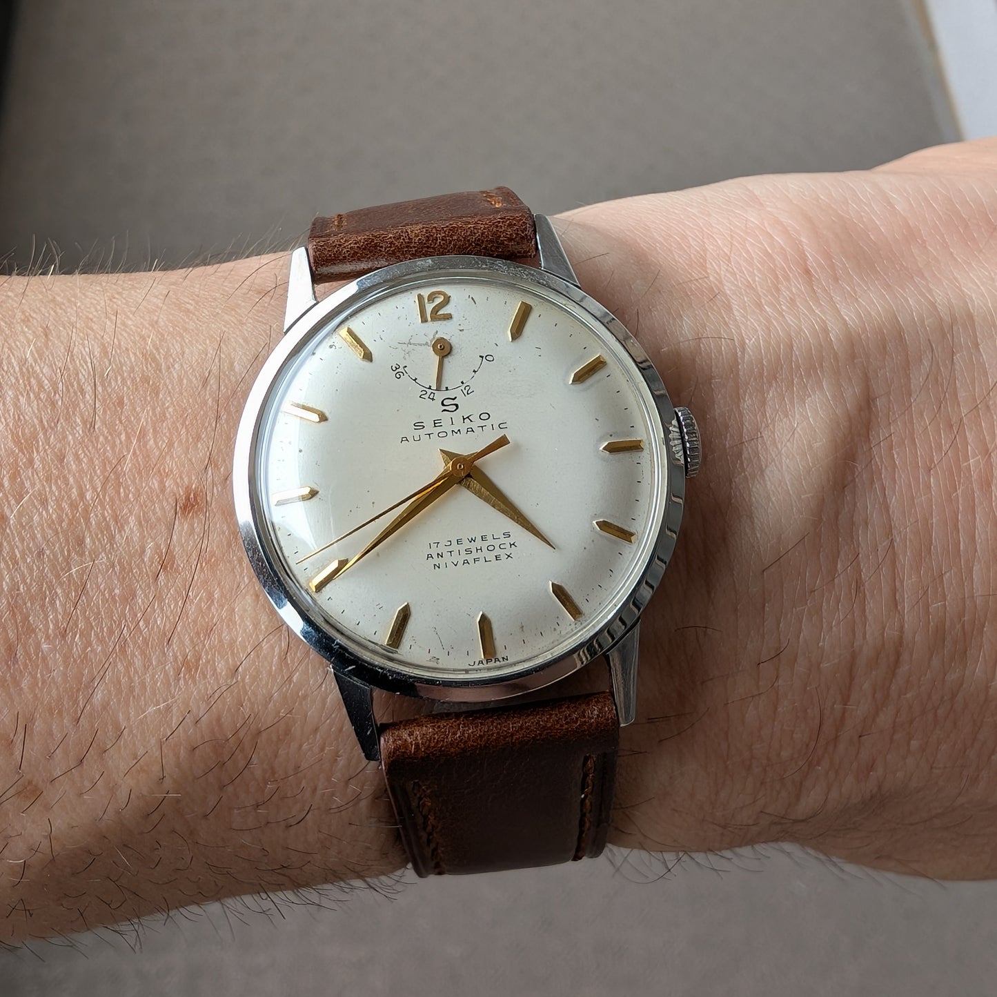 1957 Seiko Automatic 11A Indicator 14043