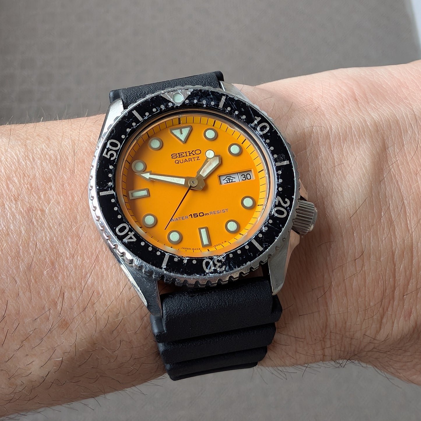 1982 Seiko Quartz 150m Diver 6458-600A