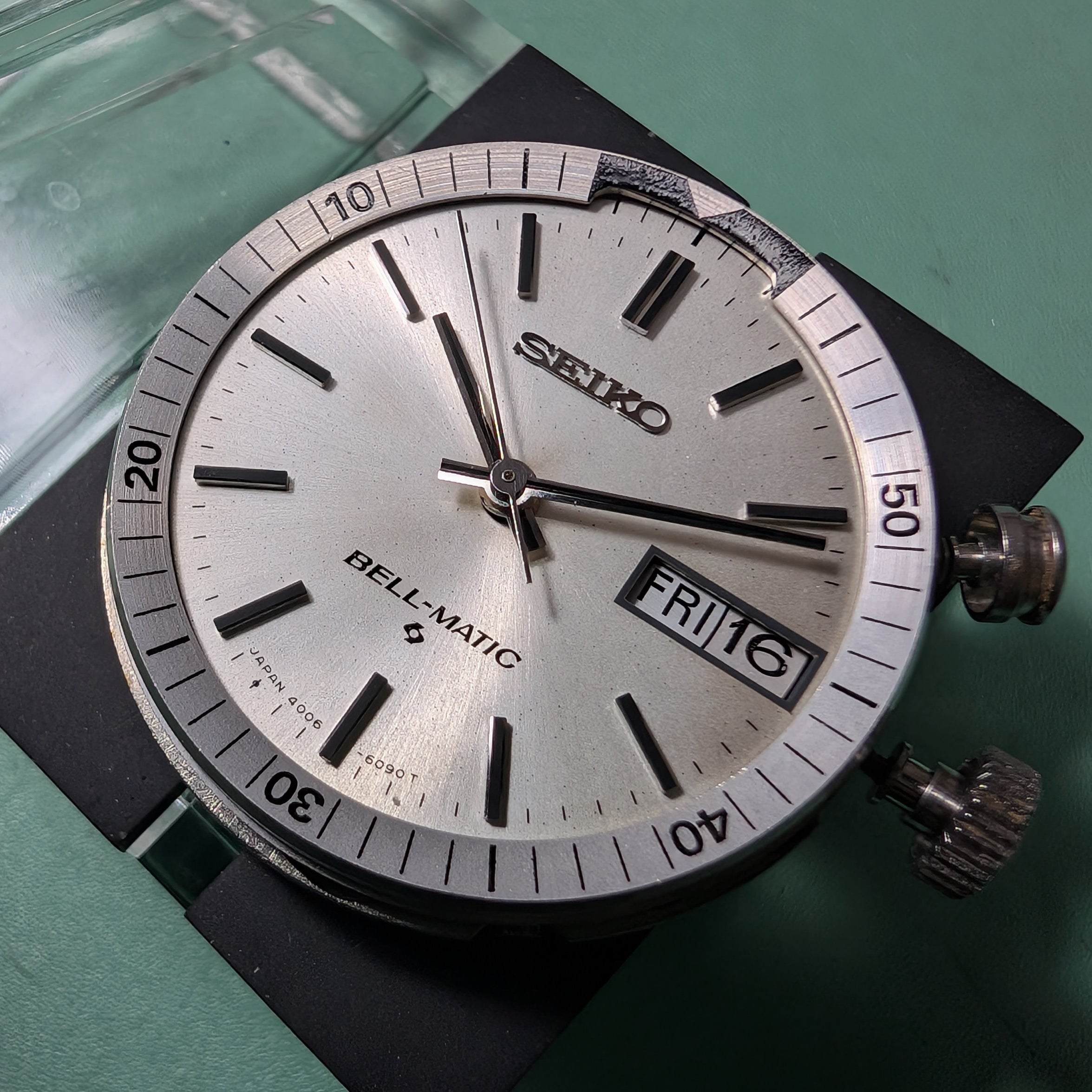 SEIKO BELL-MATIC 4006-6070 本体　自動巻きアナログ時計 1975 Seiko Bell-Matic 4006-6070 – TokeiMedic