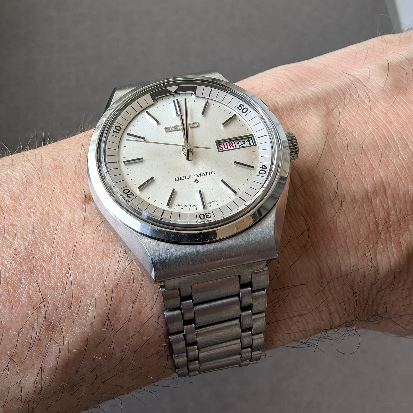 1975 Seiko Bell-Matic 4006-6070
