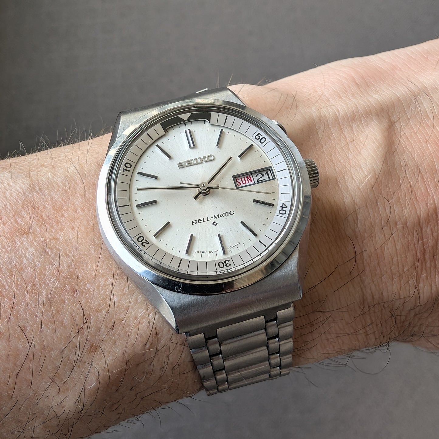 1975 Seiko Bell-Matic 4006-6070