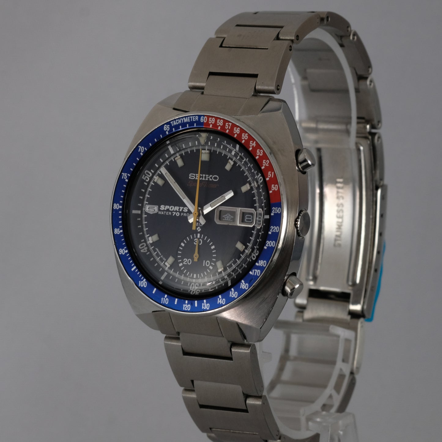 1971 Seiko 5 Sports SpeedTimer "Cervet / Pepsi" 6139-6002
