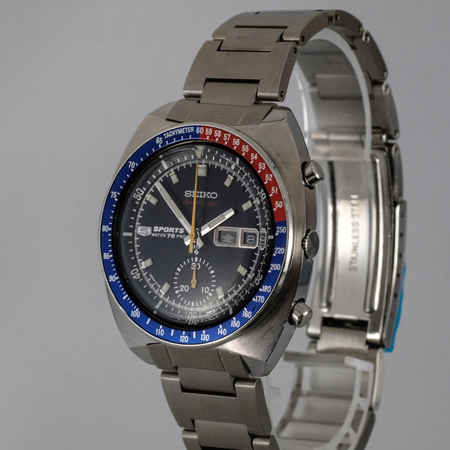 1971 Seiko 5 Sports SpeedTimer "Cervet / Pepsi" 6139-6002