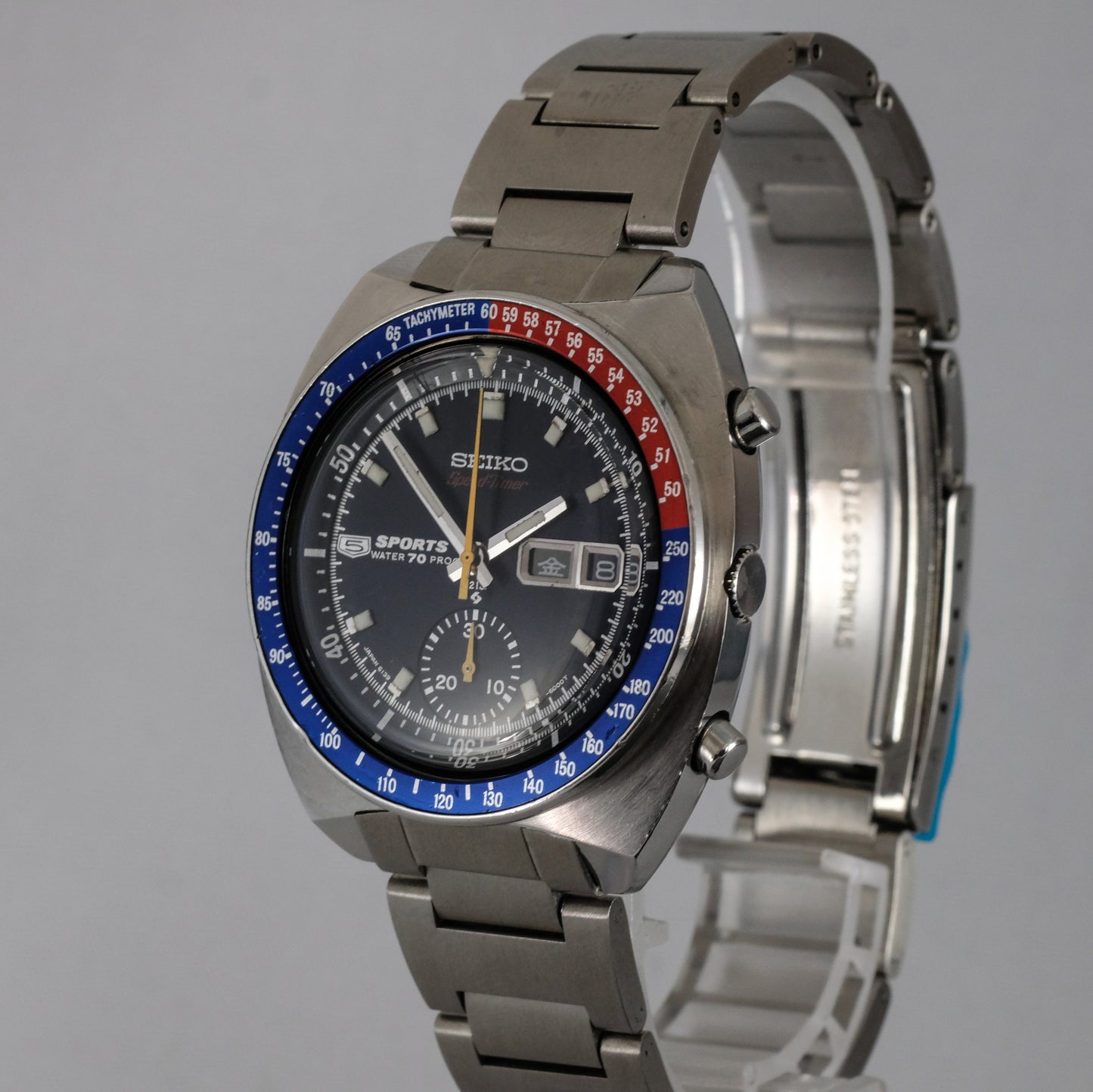 1971 Seiko 5 Sports SpeedTimer "Cervet / Pepsi" 6139-6002