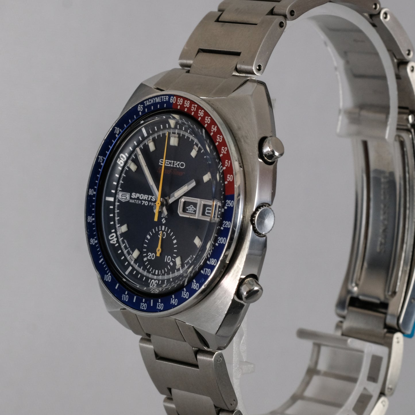 1971 Seiko 5 Sports SpeedTimer "Cervet / Pepsi" 6139-6002