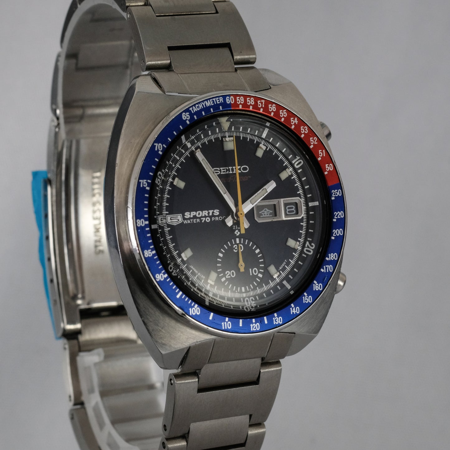 1971 Seiko 5 Sports SpeedTimer "Cervet / Pepsi" 6139-6002