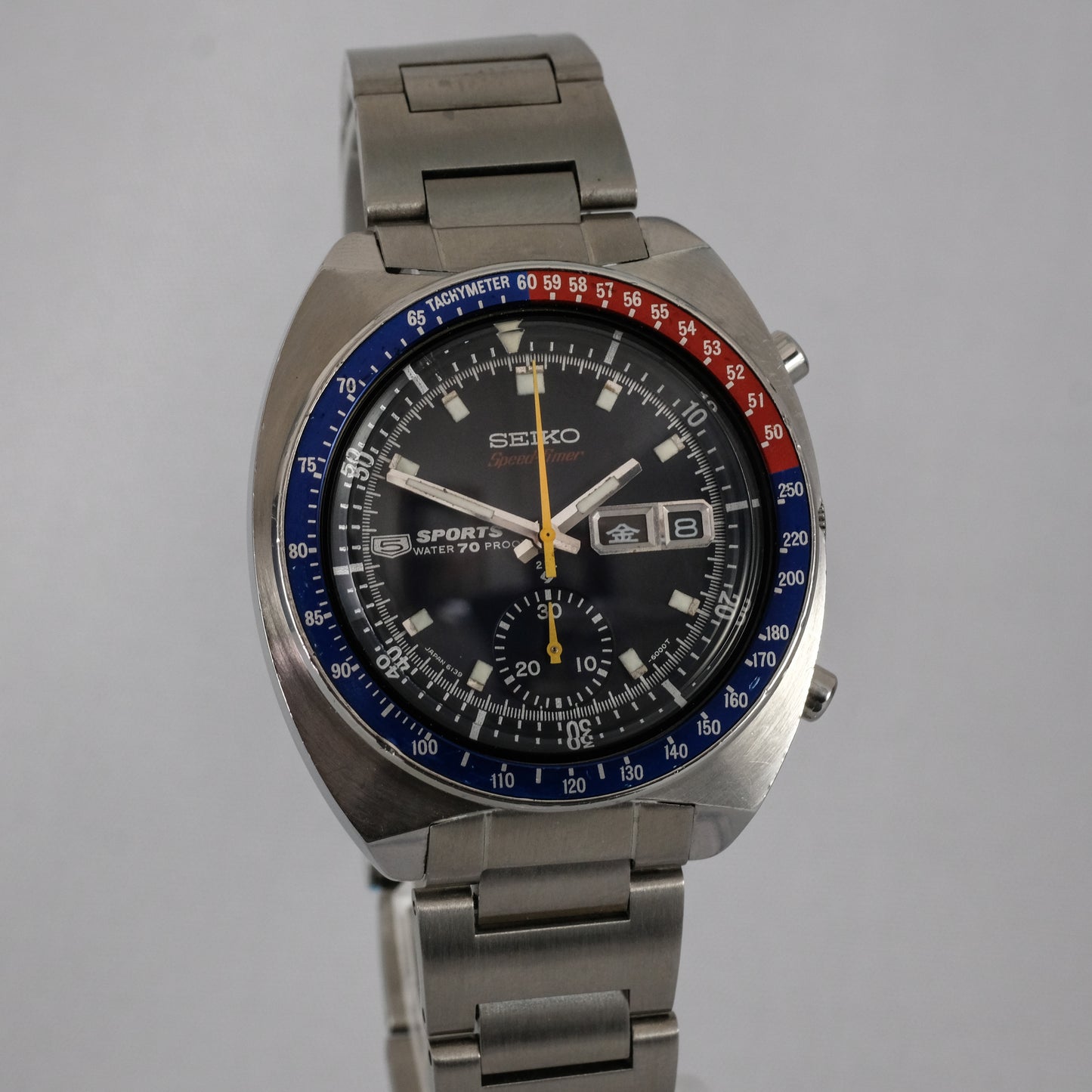 1971 Seiko 5 Sports SpeedTimer "Cervet / Pepsi" 6139-6002