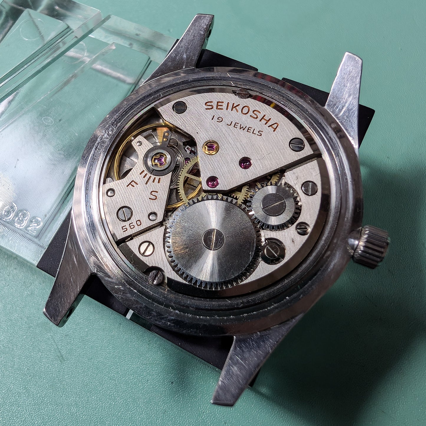 1961 Seiko Crown 15014