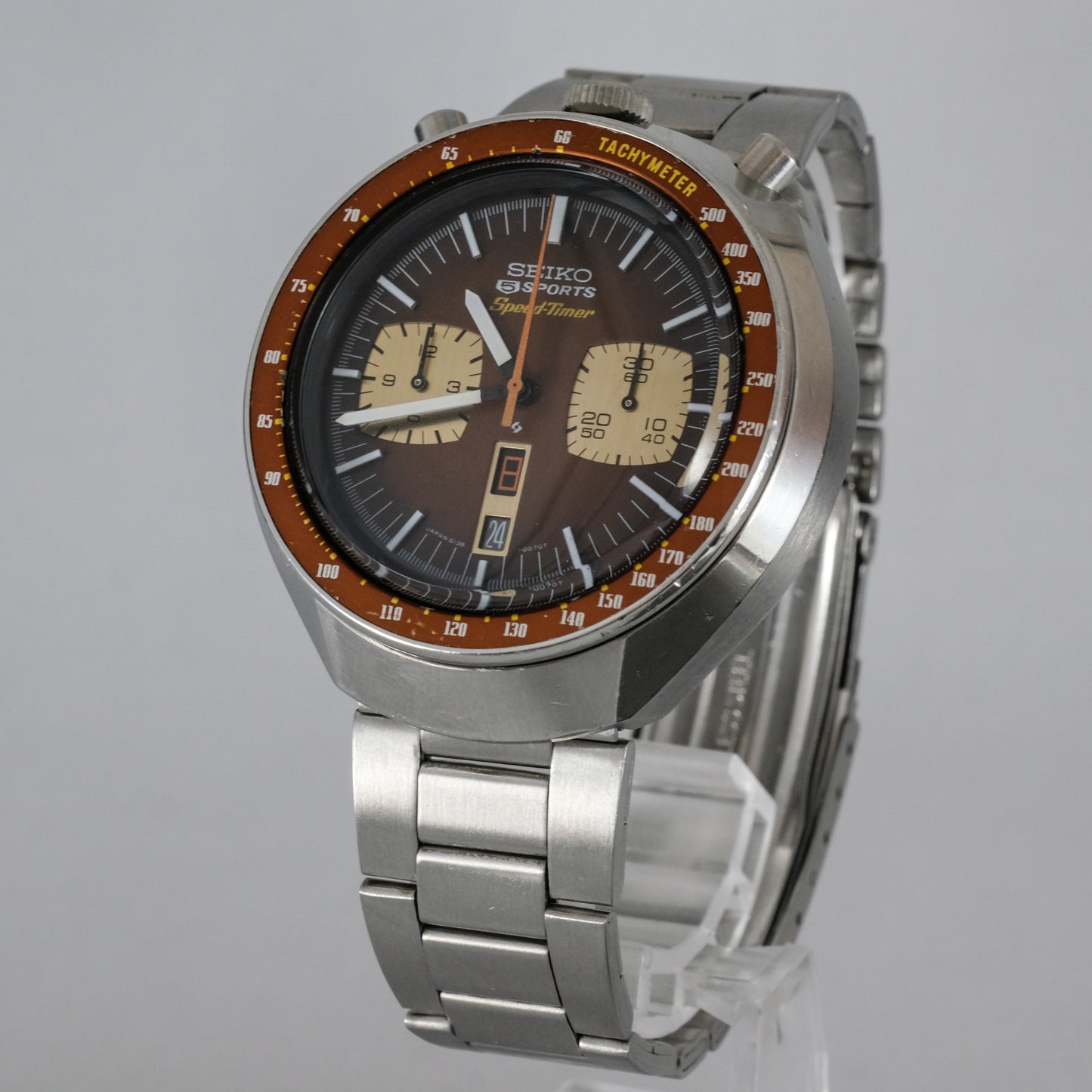 1976 Seiko "BullHead" SpeedTimer 6138-0040