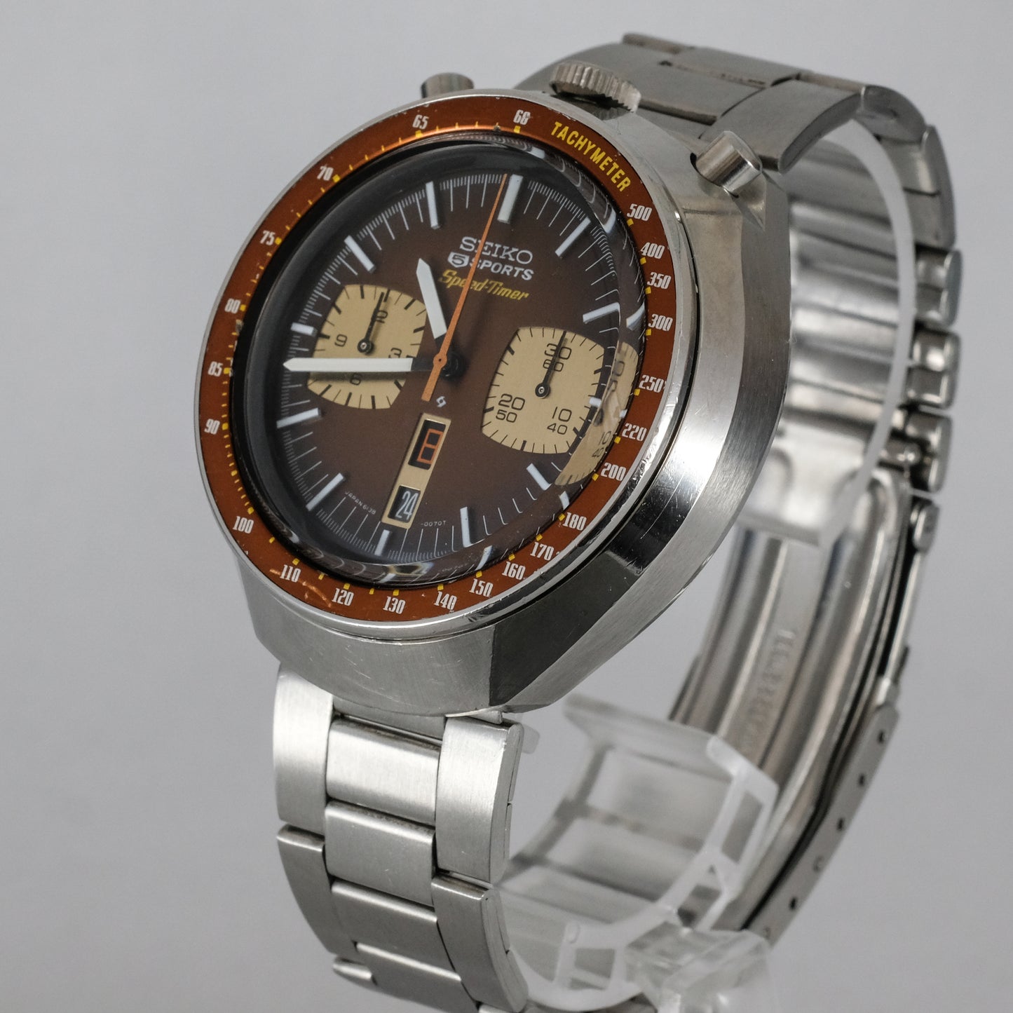 1976 Seiko "BullHead" SpeedTimer 6138-0040