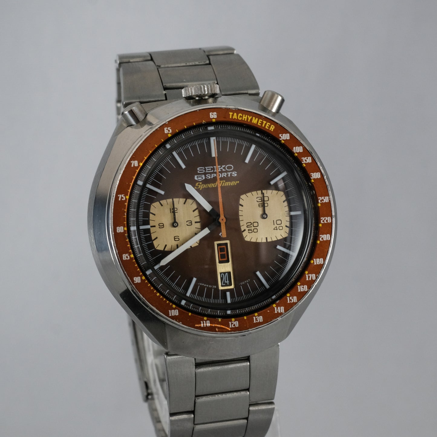 1976 Seiko "BullHead" SpeedTimer 6138-0040