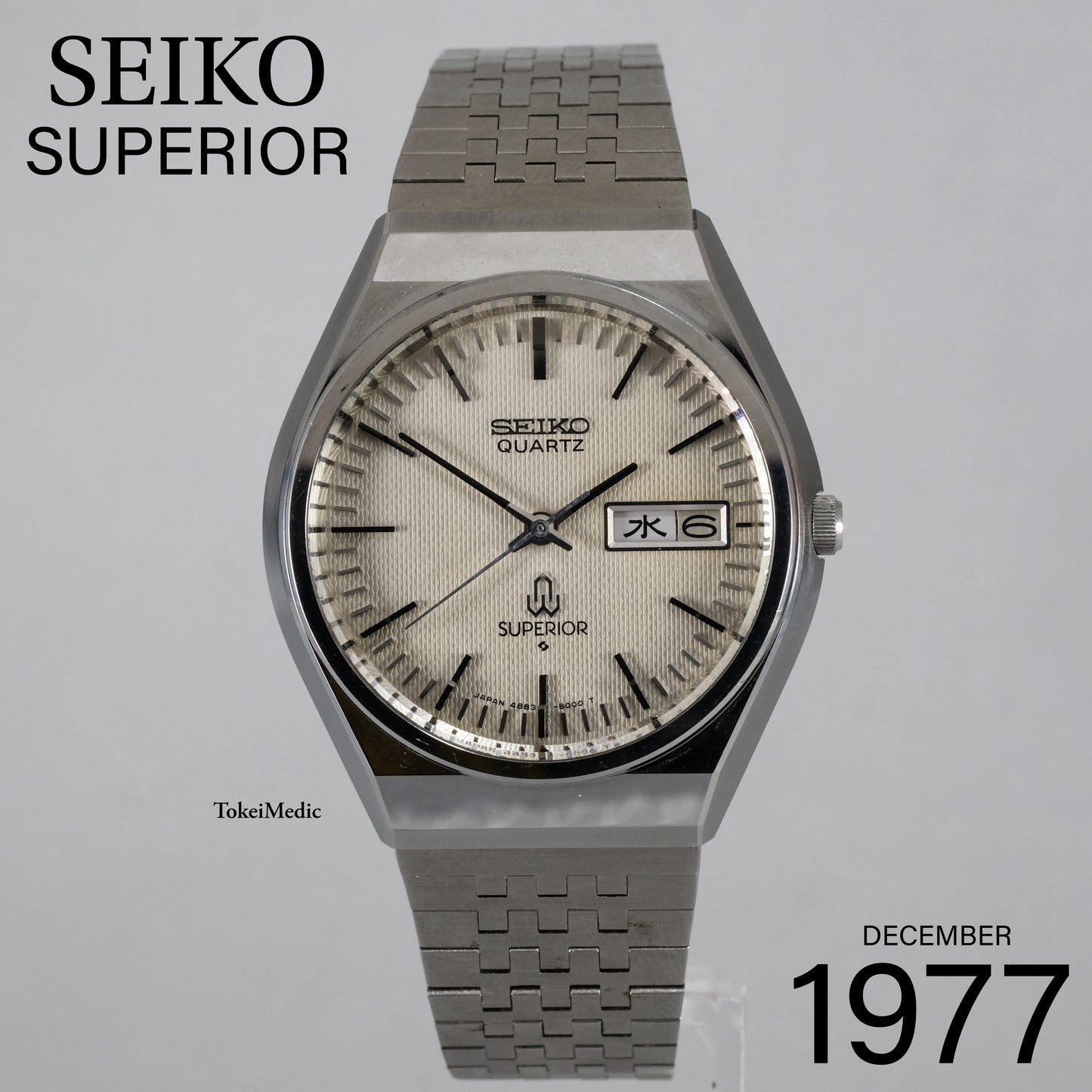 1977 Seiko Superior 4883-8100