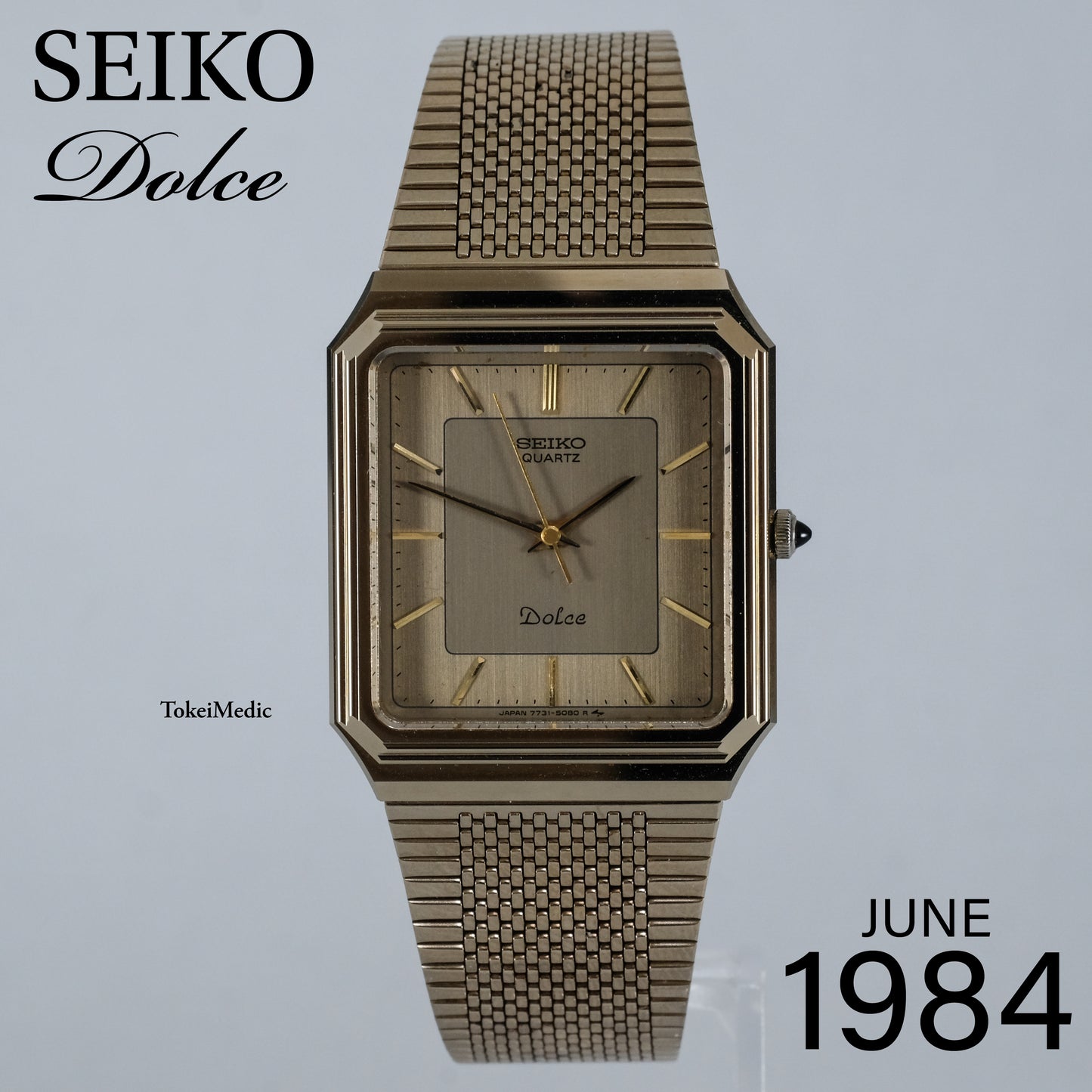 1984 Seiko Dolce 7731-5080