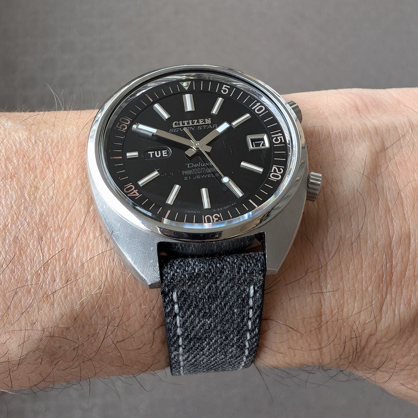 1969 Citizen Seven Star Deluxe Diver 4-520017Y