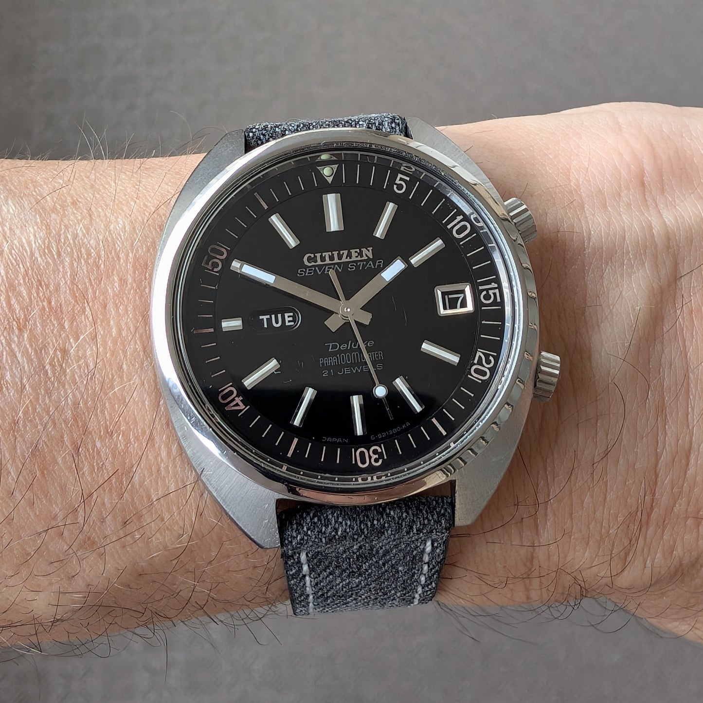 1969 Citizen Seven Star Deluxe Diver 4-520017Y