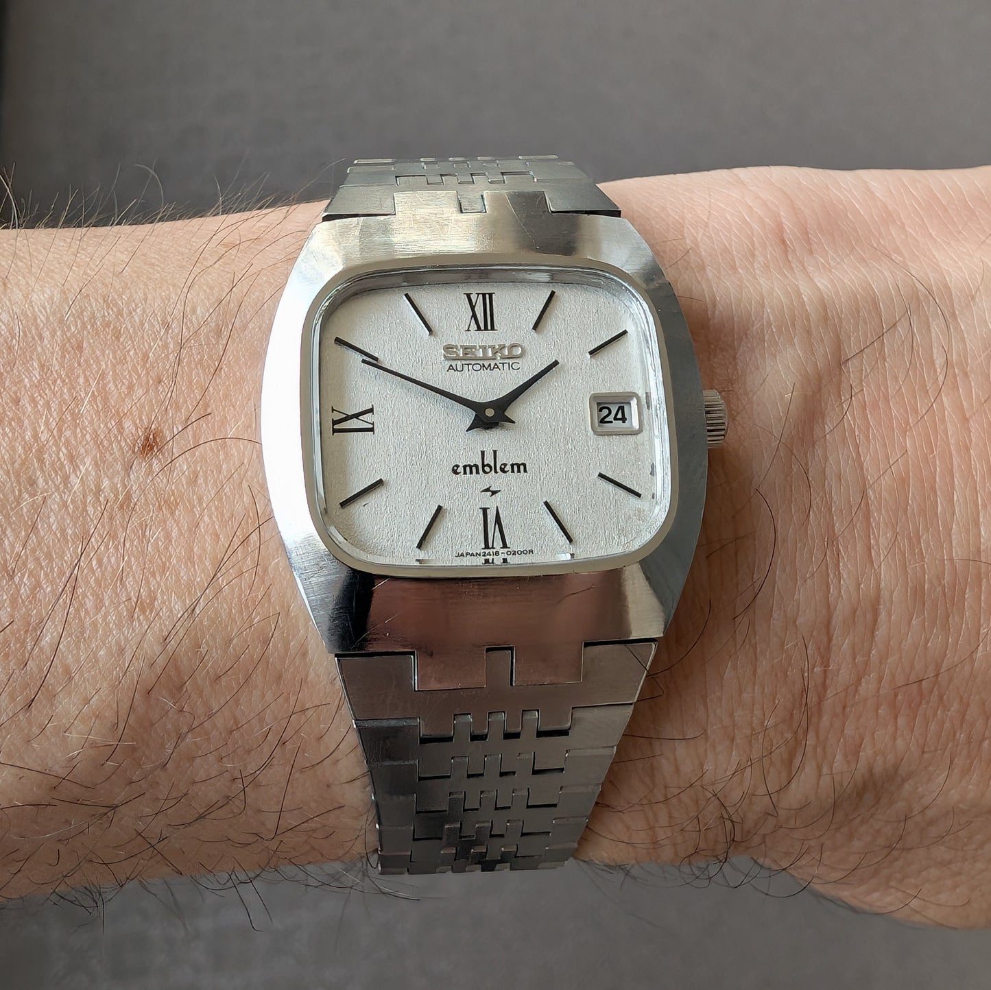 1974 Seiko Emblem 2418-3020