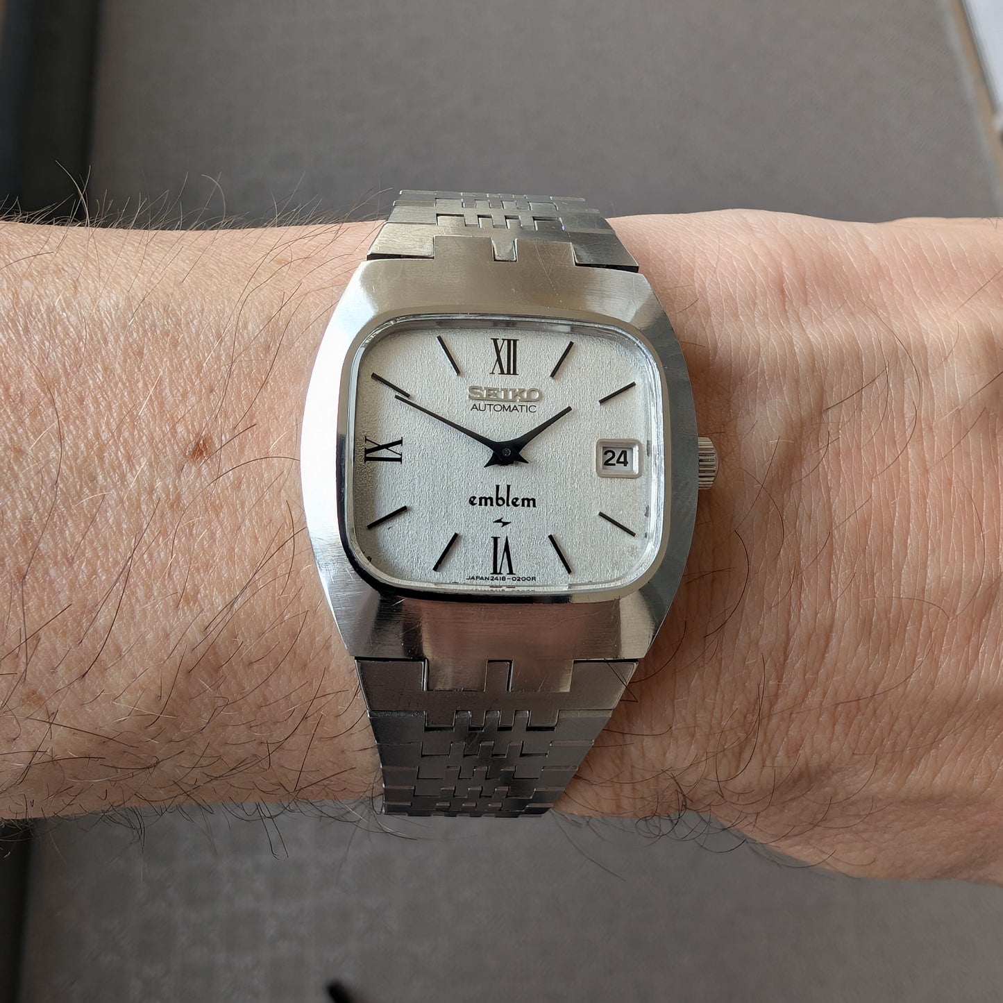 1974 Seiko Emblem 2418-3020