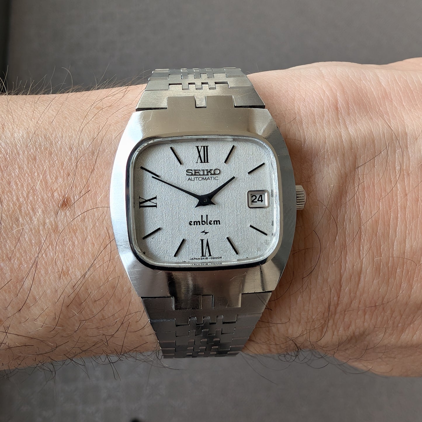 1974 Seiko Emblem 2418-3020