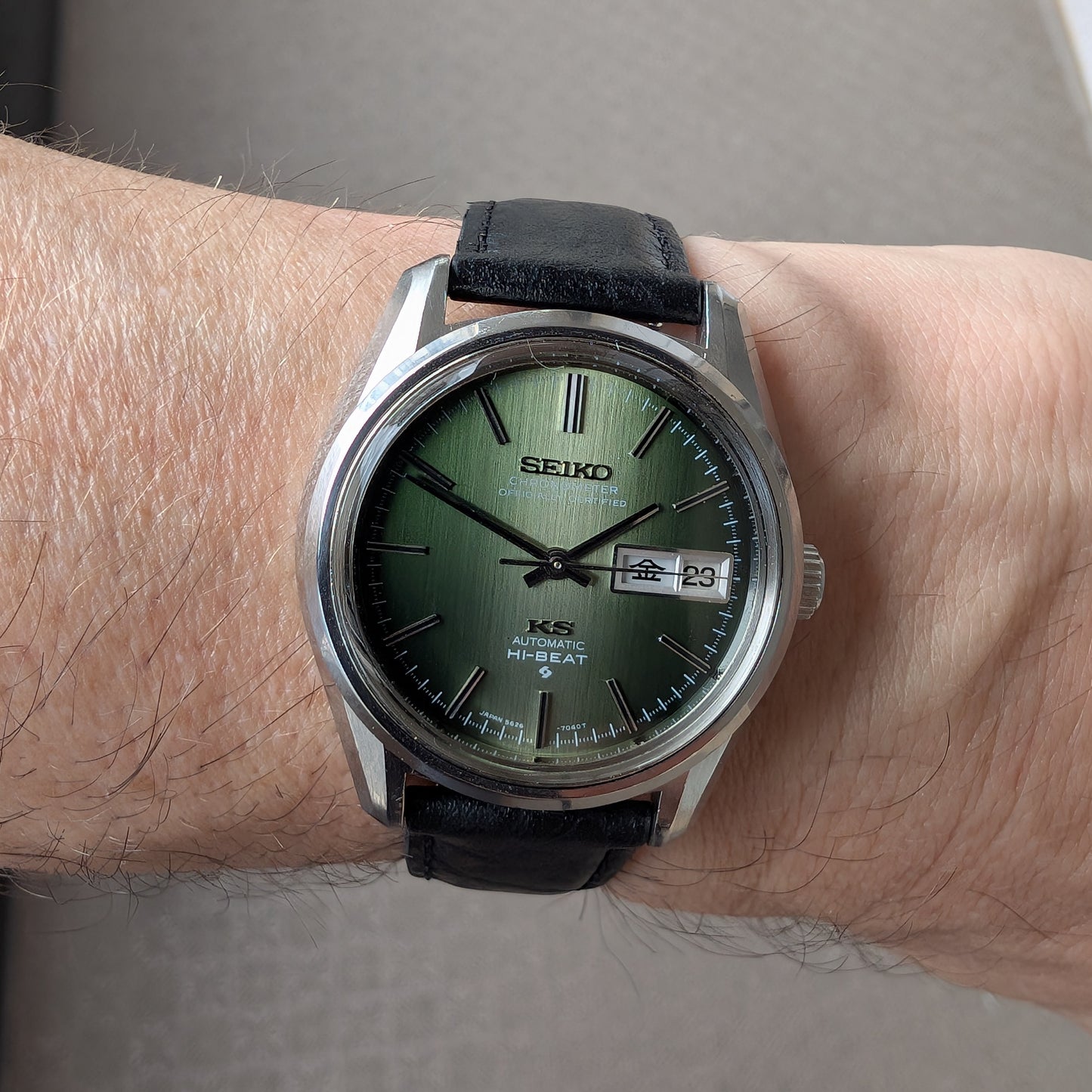 1972 Seiko KS Chronometer Officialy Certified 5626-7040