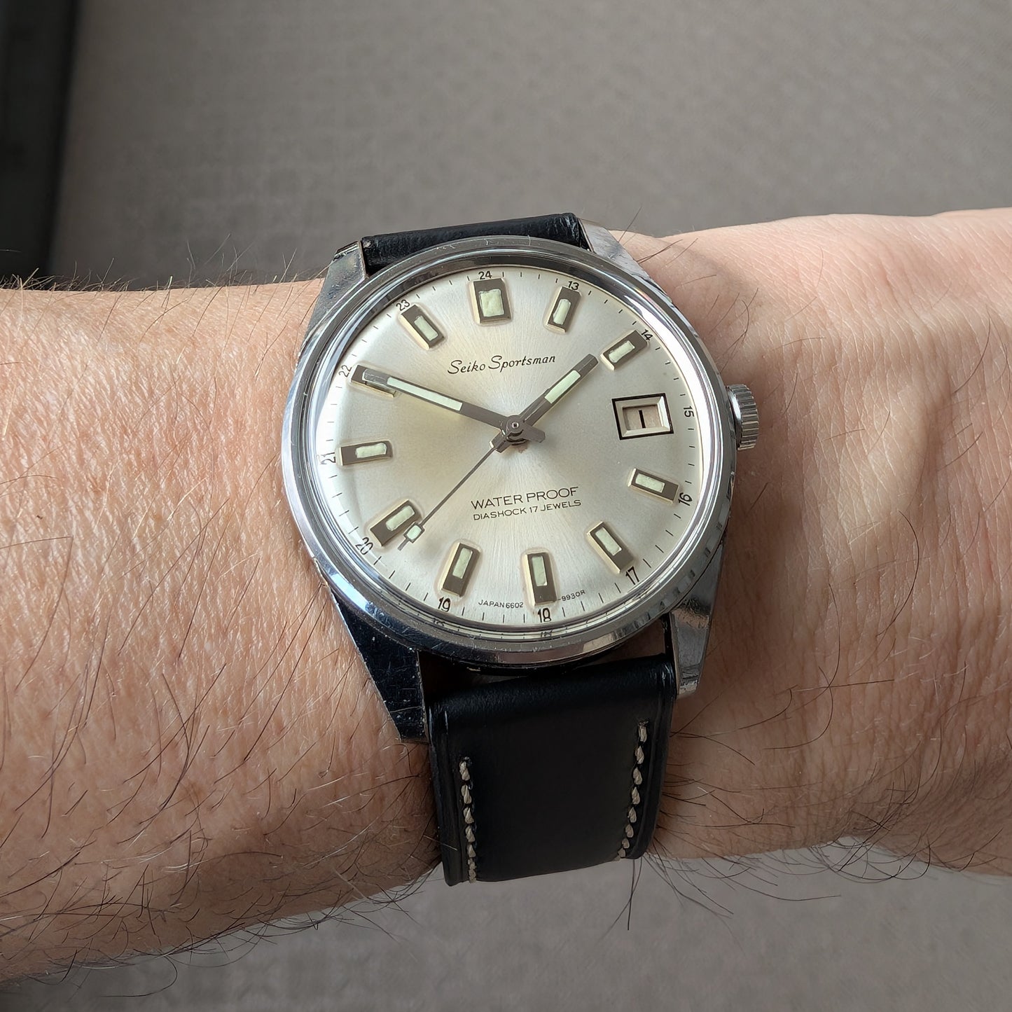 1967 Seiko Sportsman 6602-9981