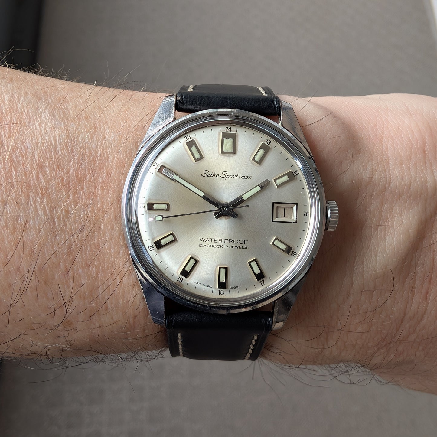 1967 Seiko Sportsman 6602-9981