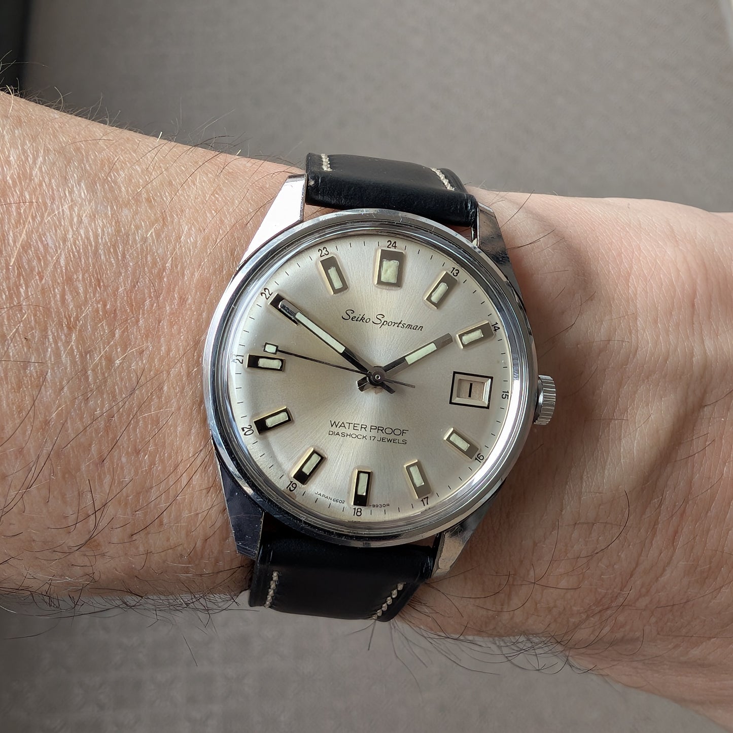 1967 Seiko Sportsman 6602-9981