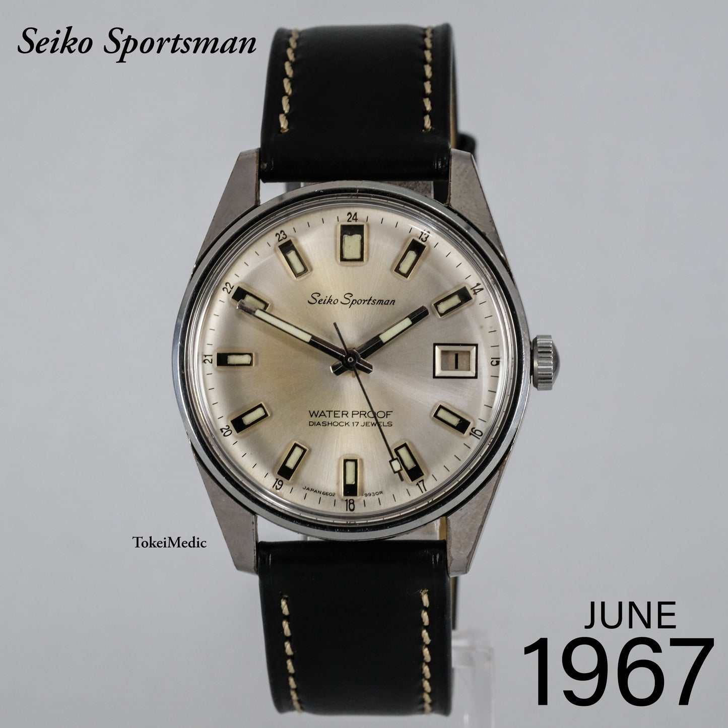 1967 Seiko Sportsman 6602-9981