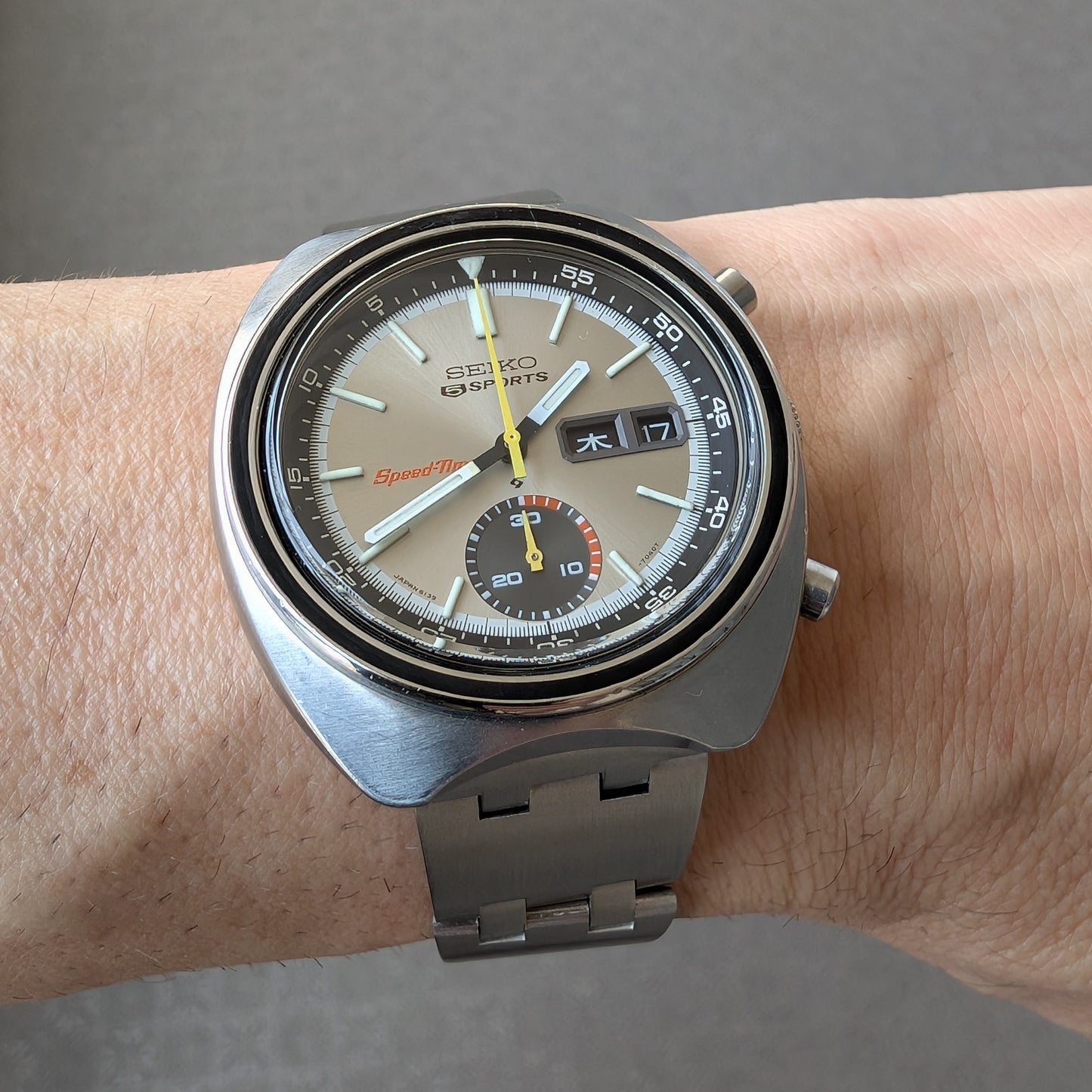 1971 Seiko 5 Sports SpeedTimer 6139-7020