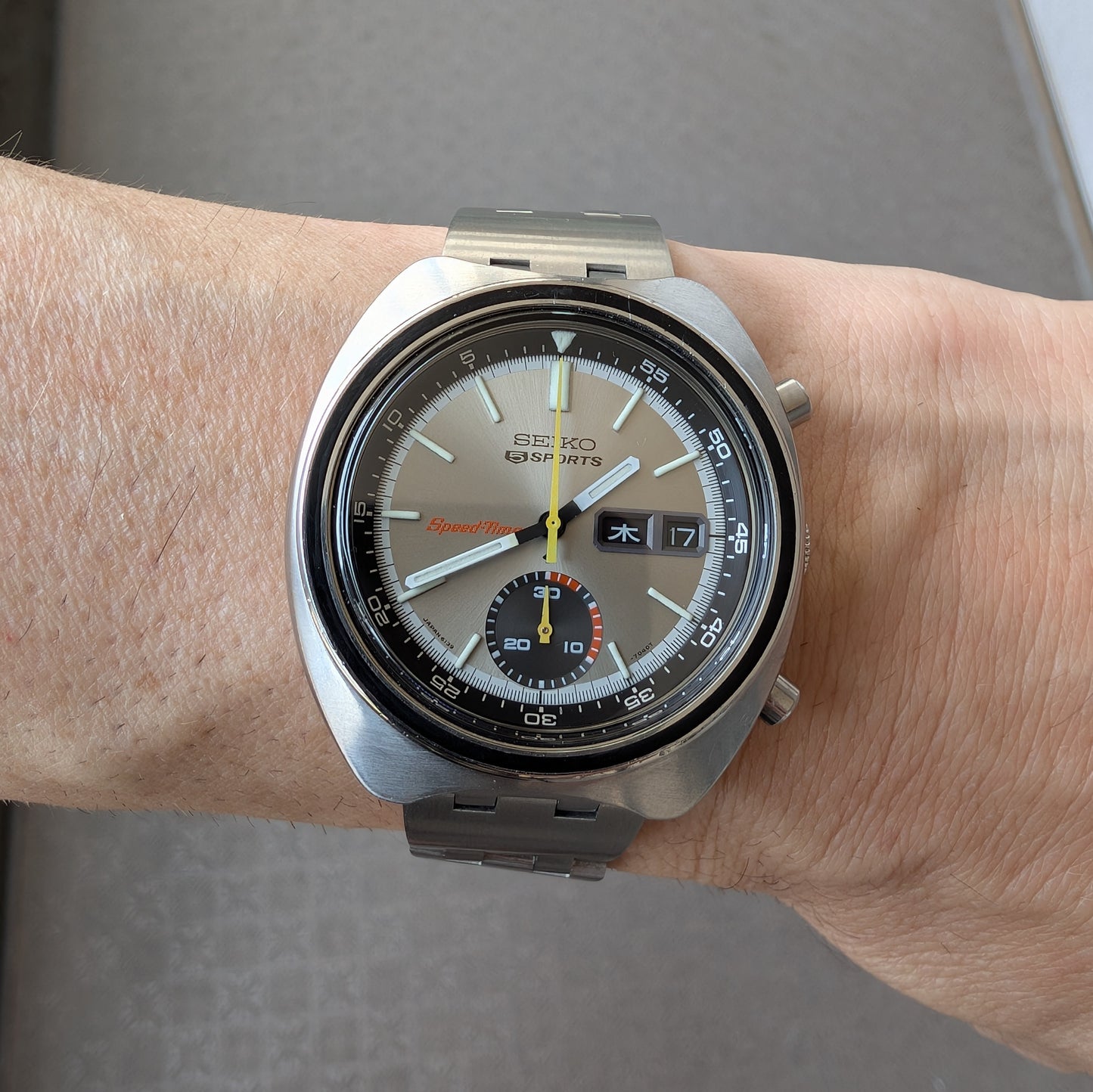 1971 Seiko 5 Sports SpeedTimer 6139-7020