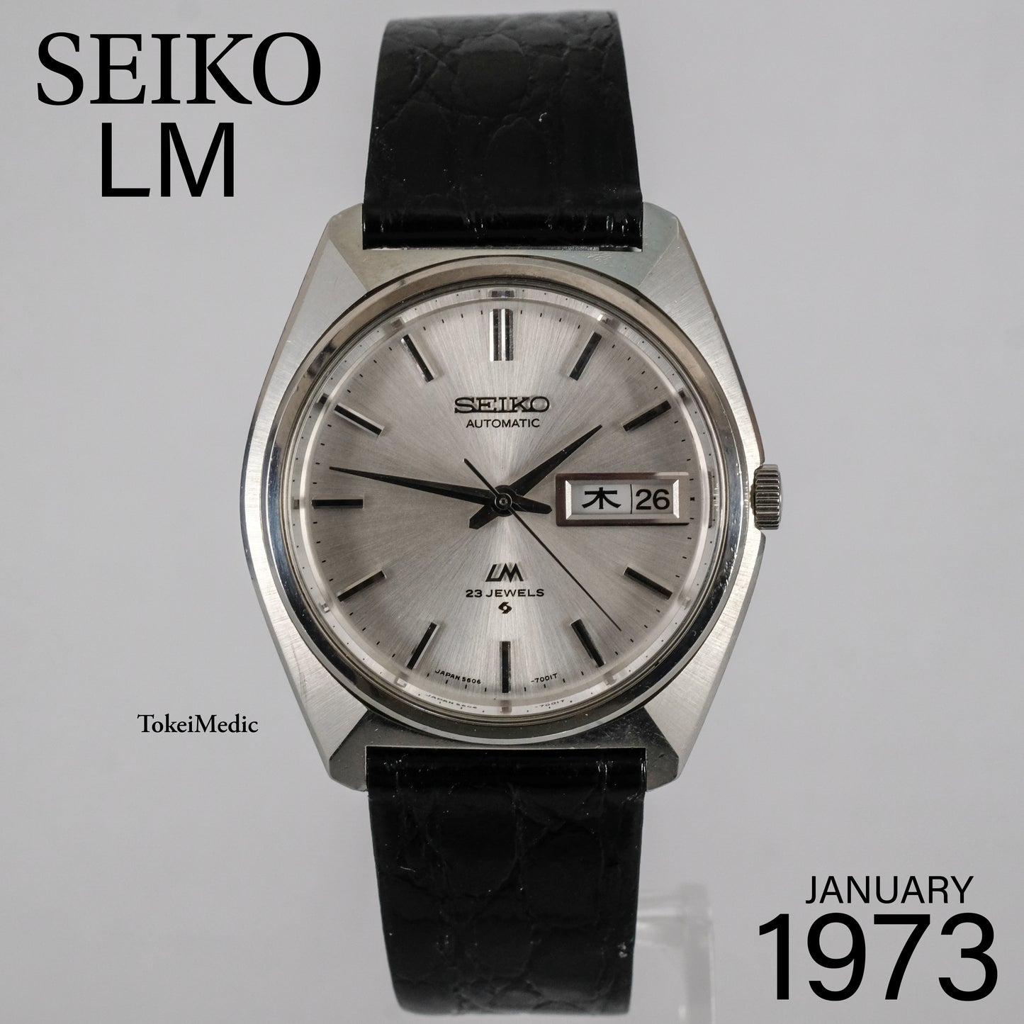 1973 Seiko Lord Matic 5606-7000
