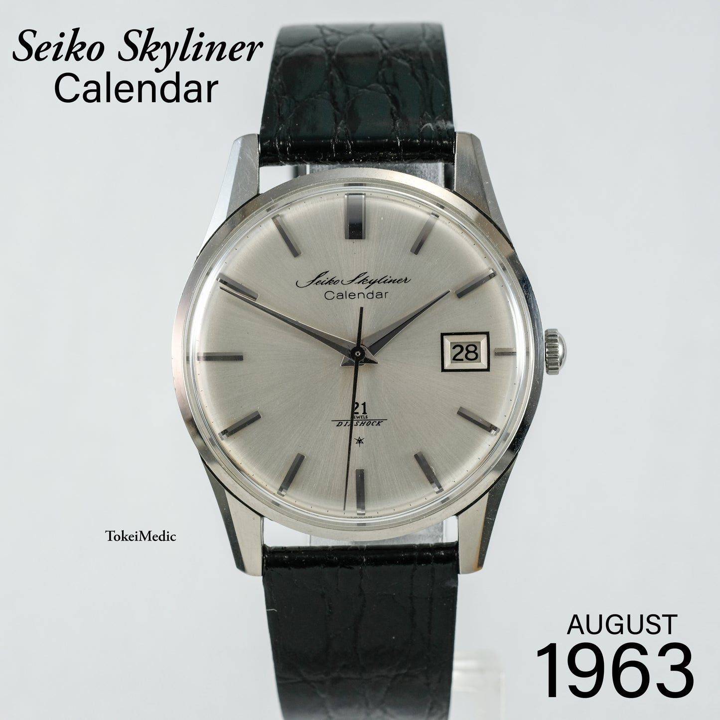 1963 Seiko Skyliner Calendar J15019
