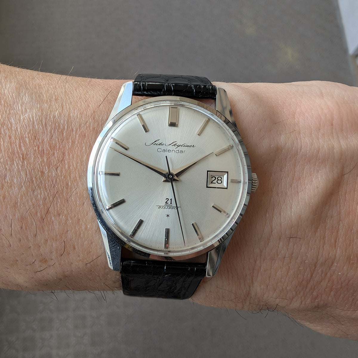 1963 Seiko Skyliner Calendar J15019