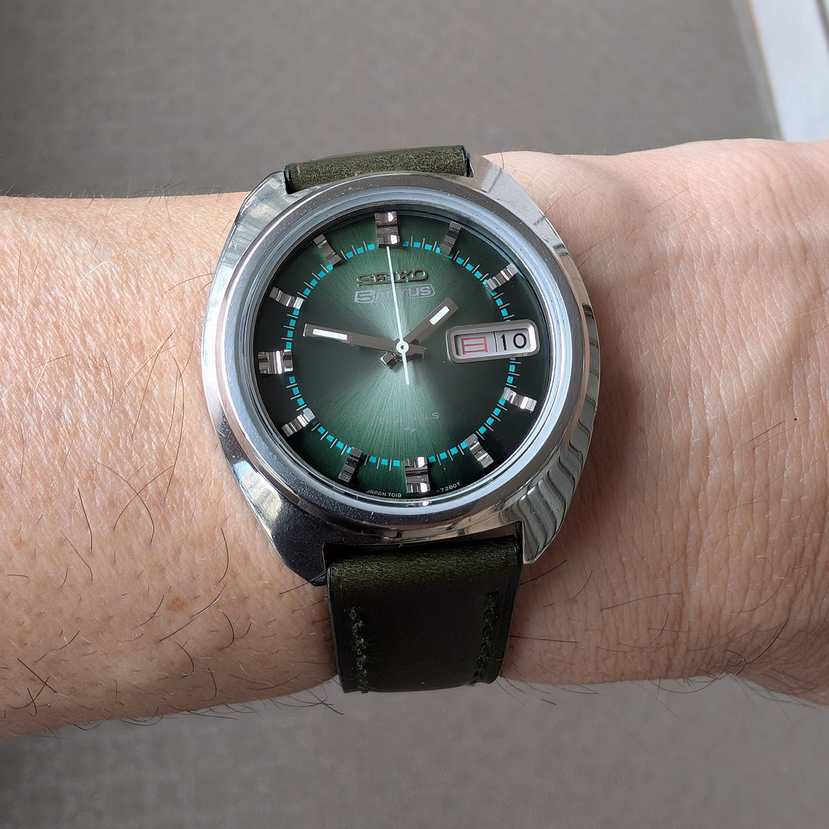 1976 Seiko 5 Actus 7019-7350