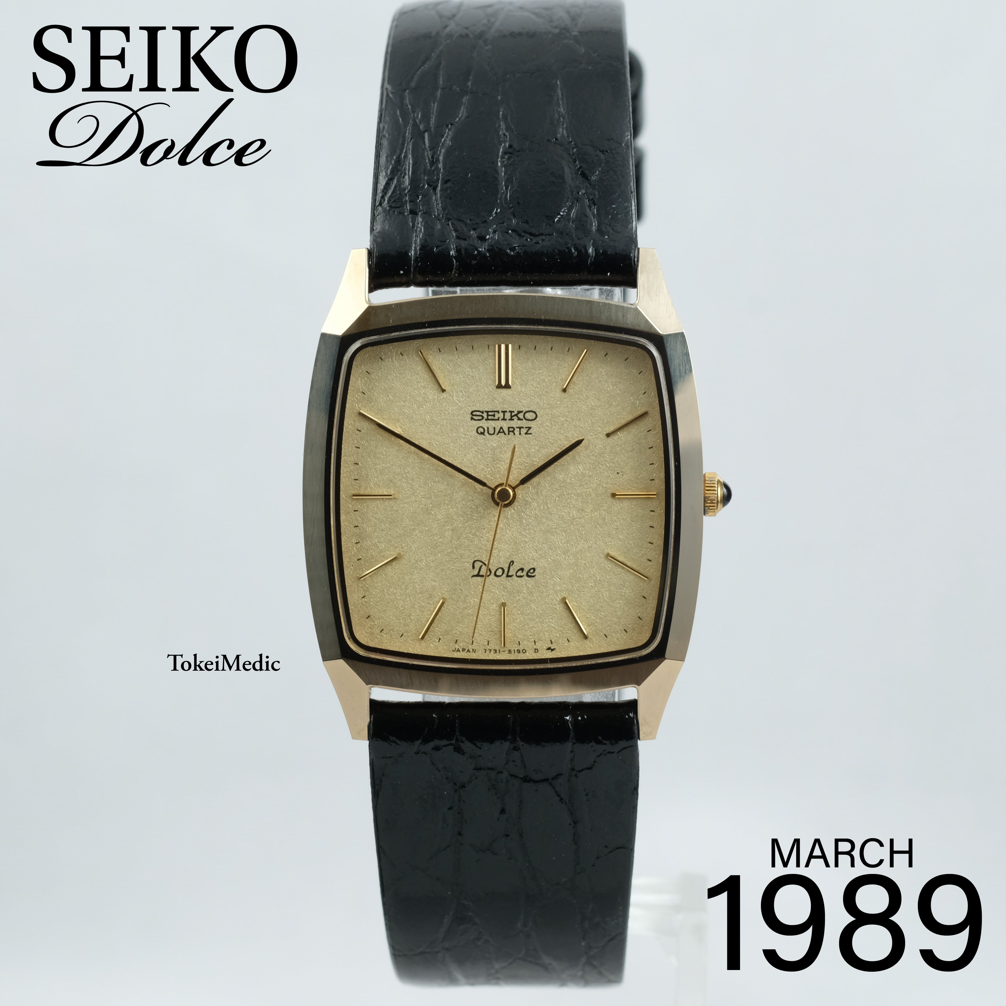 Vintage Seiko Dolce – TokeiMedic