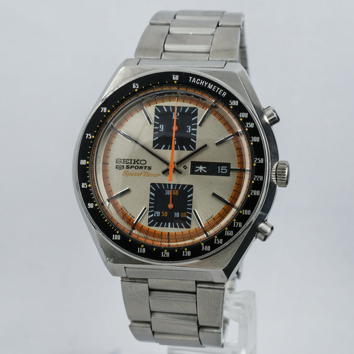 1975 Seiko "KAKUME" SpeedTimer 6138-0030