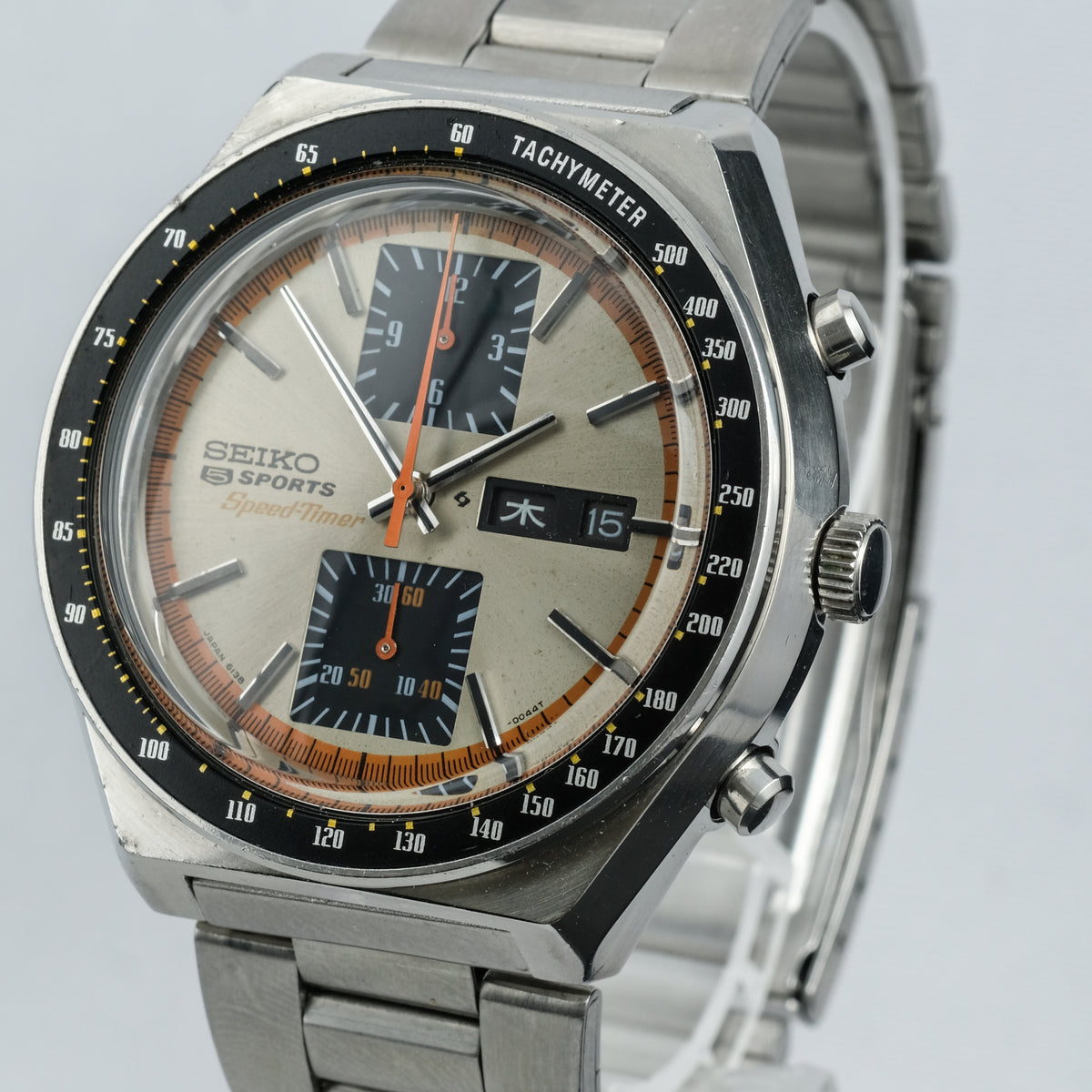 1975 Seiko "KAKUME" SpeedTimer 6138-0030