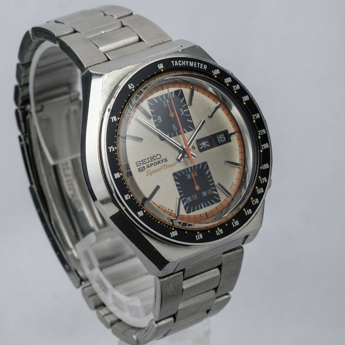 1975 Seiko "KAKUME" SpeedTimer 6138-0030