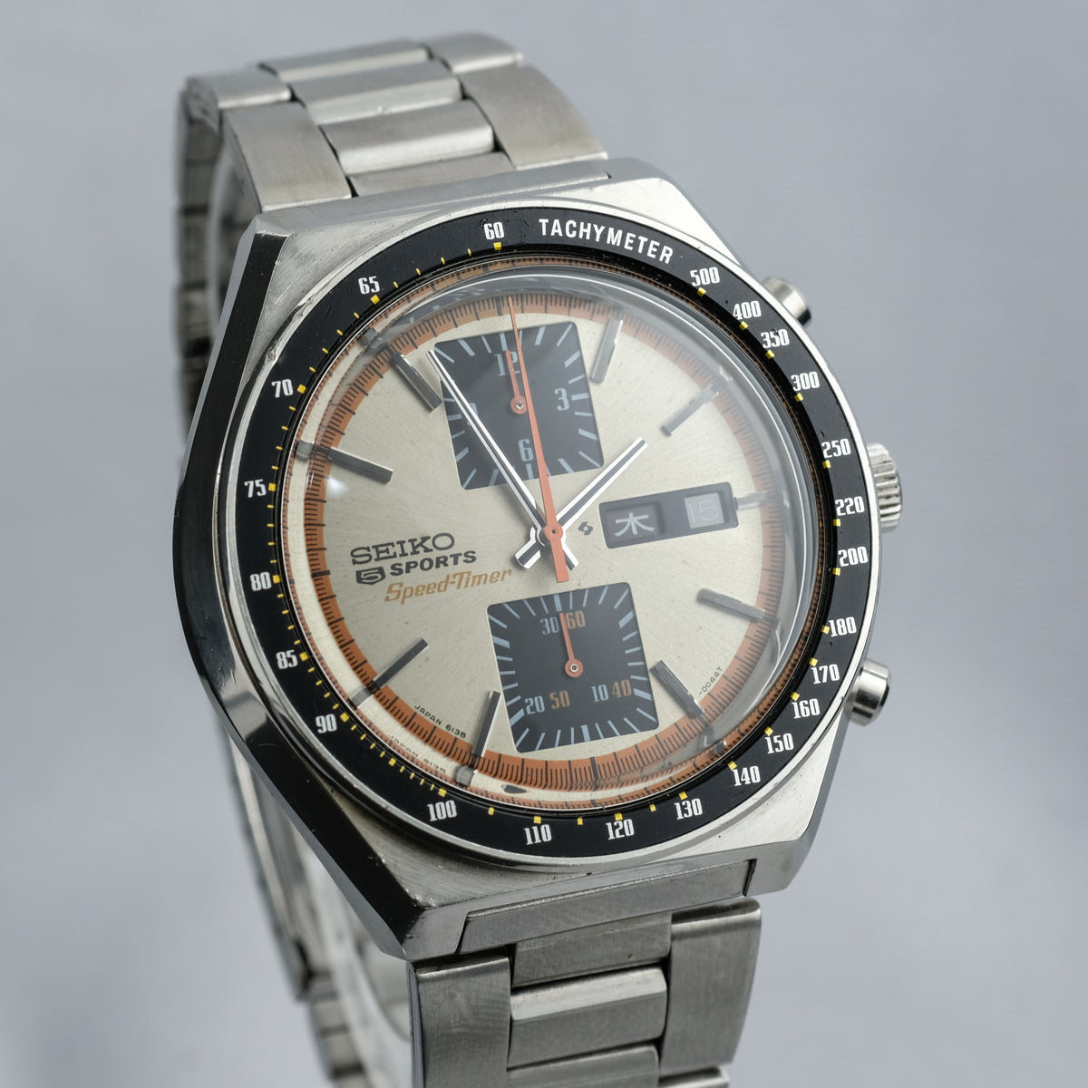 1975 Seiko "KAKUME" SpeedTimer 6138-0030