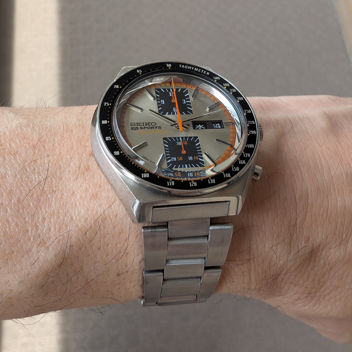 1975 Seiko "KAKUME" SpeedTimer 6138-0030