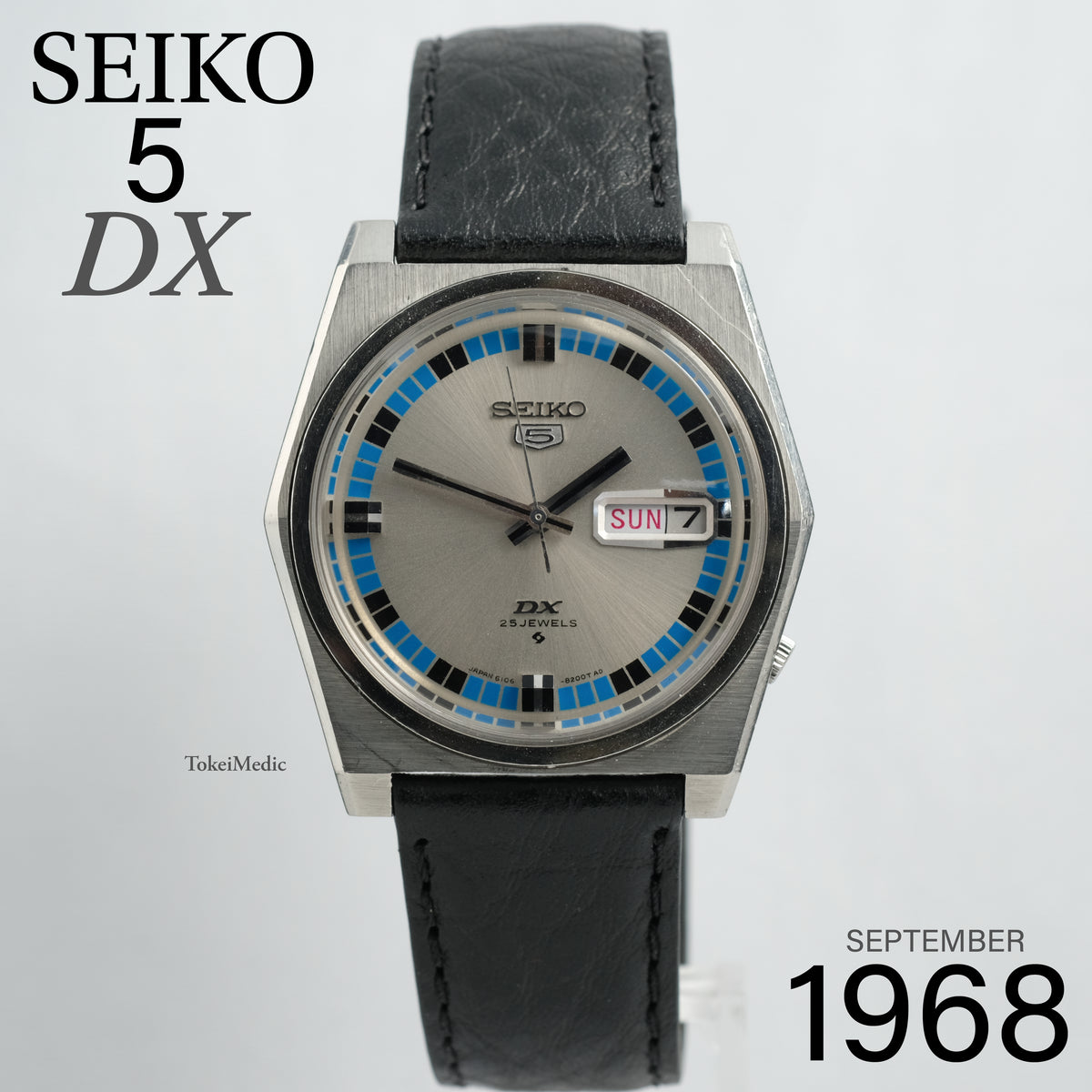 1968 Seiko 5 DX 6106-8170