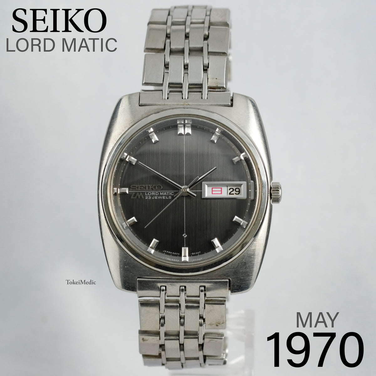 1970 Seiko Lord Matic 5606- 8010