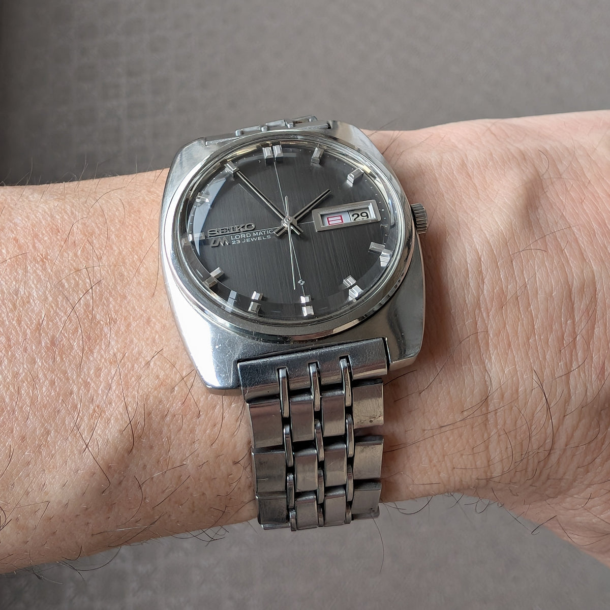 1970 Seiko Lord Matic 5606- 8010