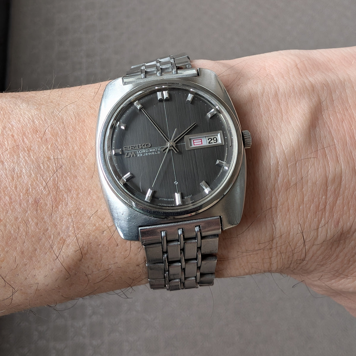 1970 Seiko Lord Matic 5606- 8010